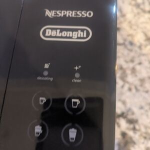 Nespresso DeLonghi Black Coffee Machine